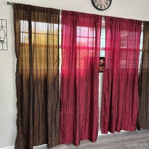 45”x84” curtains